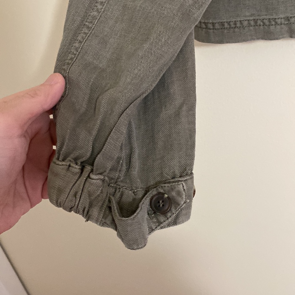 C&C California Linen Blend Utility Jacket - Picture 11 of 13